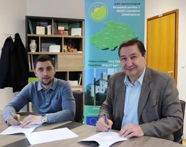 Mario Željezić, voditelj LAG-a Sjeverozapad i Marijan Škvarić, predsjednik LAG-a Sjeverozapad
